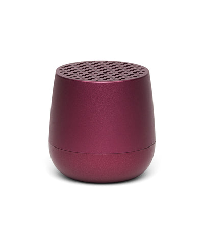 Lexon Mino TWS Pairable Bluetooth Speaker - Dark Plum