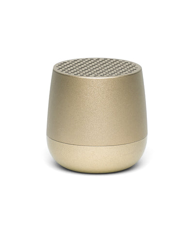 Lexon Mino TWS Pairable Bluetooth Speaker - Light Gold