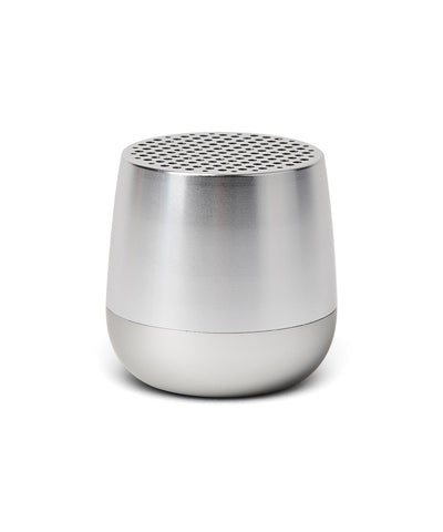 Lexon Mino TWS Pairable Bluetooth Speaker - Shiny Aluminium