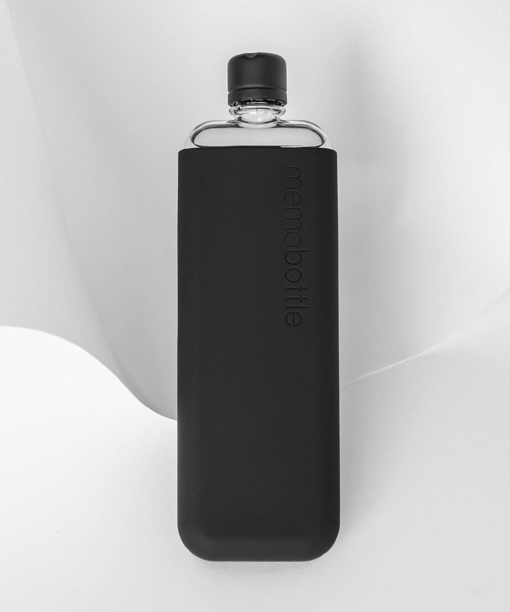 Memobottle Silicone Sleeve - Black Ink